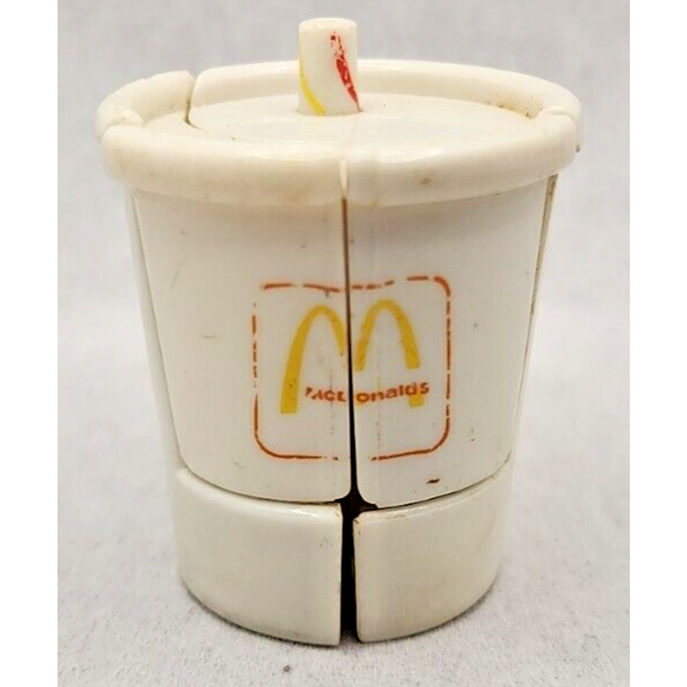 1988 Vintage McDonald's Happy Meal Changeable Transforming Drink Cup U193